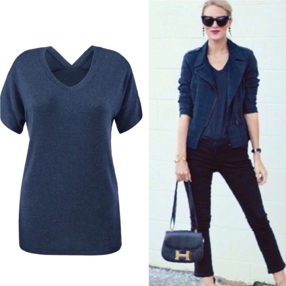 CABi 5062 Double V-Neck Tee